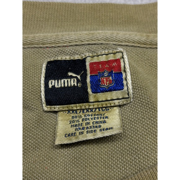 Vintage Denver Broncos Green Puma NFL Team Apparel Crewneck Sweatshirt XXL - Picture 3 of 11